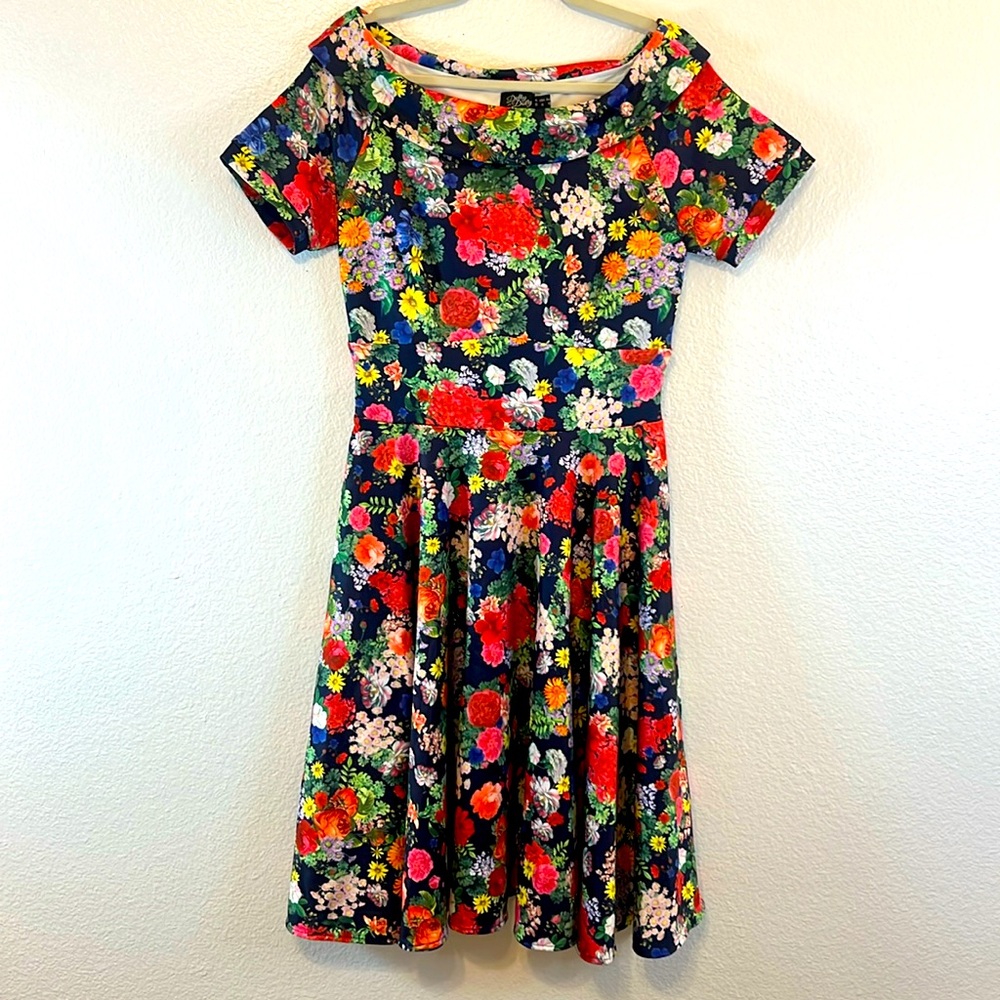 NWOT Dolly And Dotty Floral Swing Dress